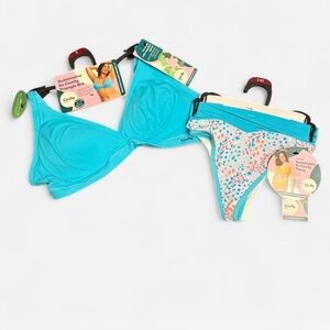 Kindly Yours Bra and Thong Panty Set